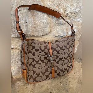 Coach Vintage Y2K shoulder bag brown signature